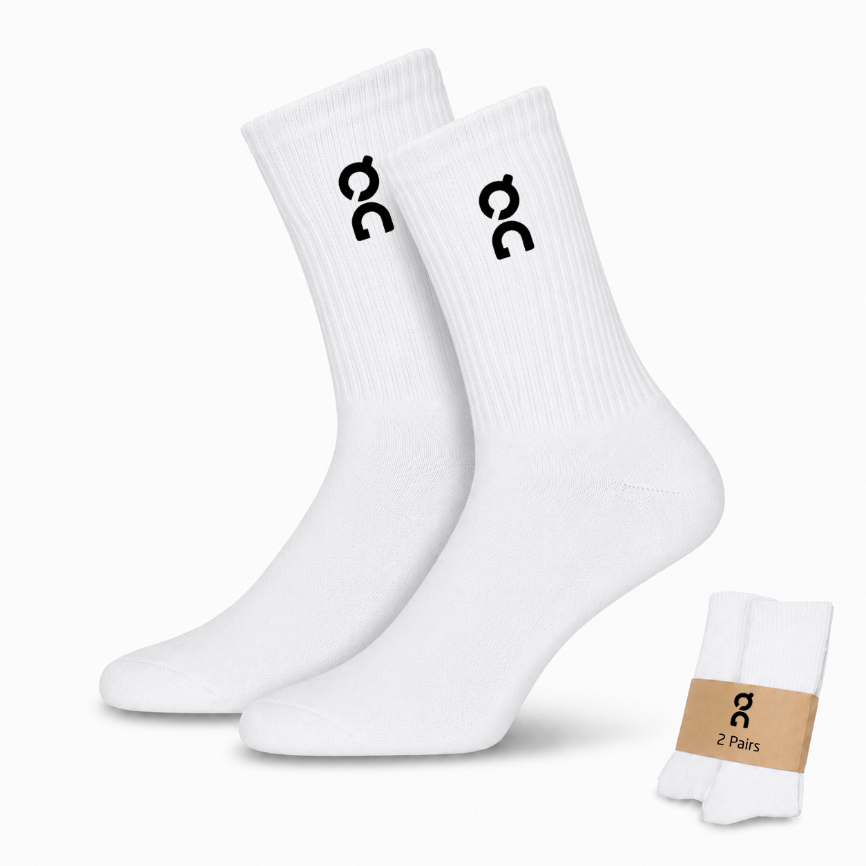 DQ FITNESS ON Performance Mid Calf-High Socks
