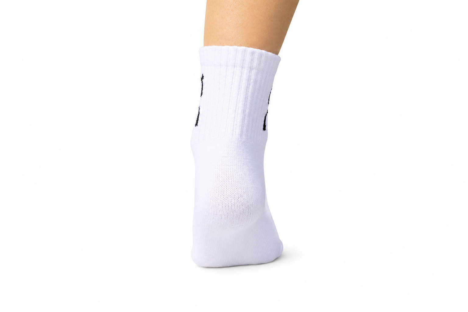 DQ FITNESS ON Crew Athletic Socks