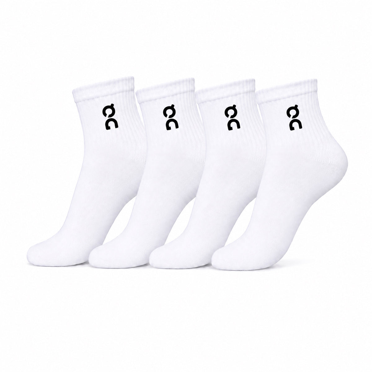 DQ FITNESS ON Crew Athletic Socks