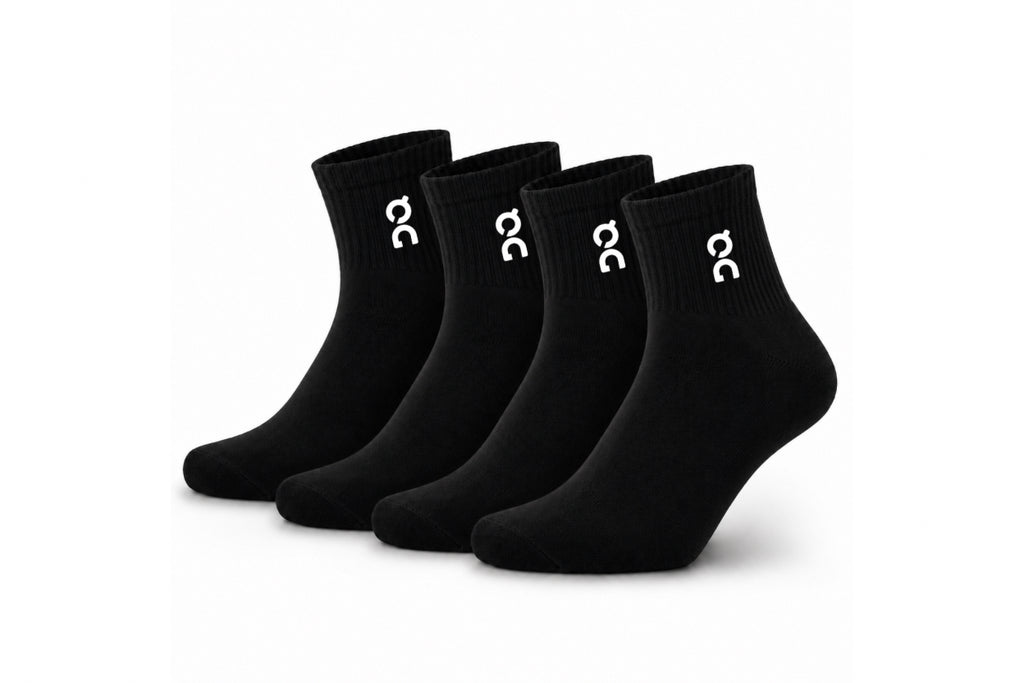 DQ FITNESS ON Crew Athletic Socks