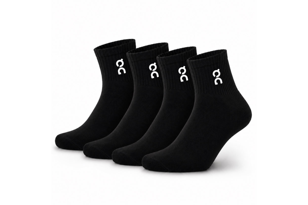 DQ FITNESS ON Crew Athletic Socks
